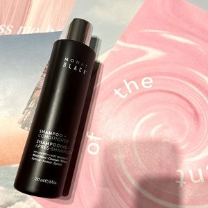 MONAT black shampoo + conditioner